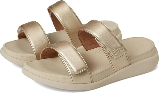 FitFlop Women's F-Mode GO Adjustable Two-Bar Slides