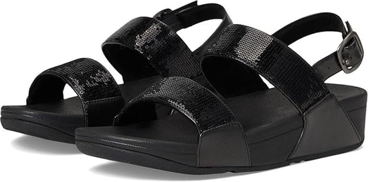 FitFlop Women's LULU sequin Back-Strap Sandals