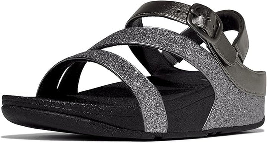 FitFlop Women's Skinny li Glitterdust Z-Strap Sandals
