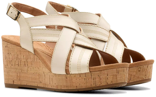 Clarks Women's Sabina Sling Wedge Sandal