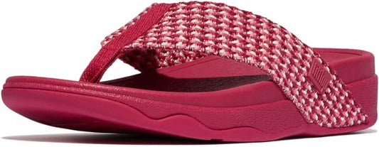 FitFlop Women's Surfa Multi-Tone Webbing Toe-Post Sandals