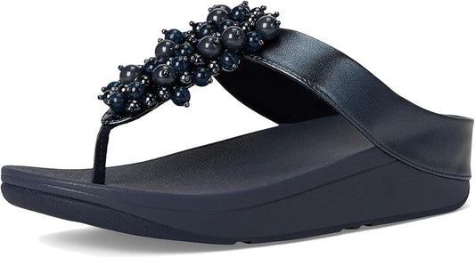 FitFlop Women's Fino Bauble-Bead Toe-Post Sandals