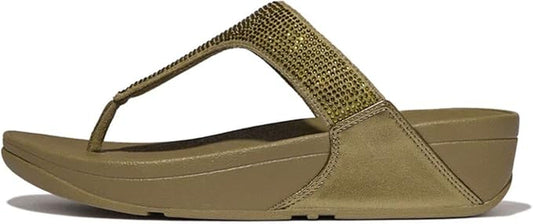 FitFlop Women's LULU Crystal Toe-Post Sandals