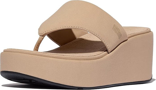 FitFlop Women's Platfforms Wedge Toe-Post Sandals