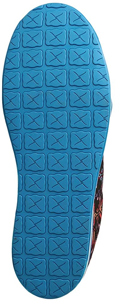 Twisted X Women's Kicks with ecoTweed Lining - Full-Grain Leather Fabric with Fashionable Textile Design - Slip-On Hooey Lopers Designed with ecoTweed Lining