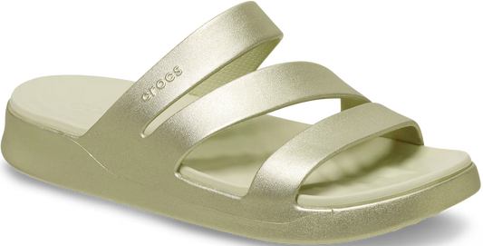 Crocs Women's Getaway Strappy Metallic Sandal