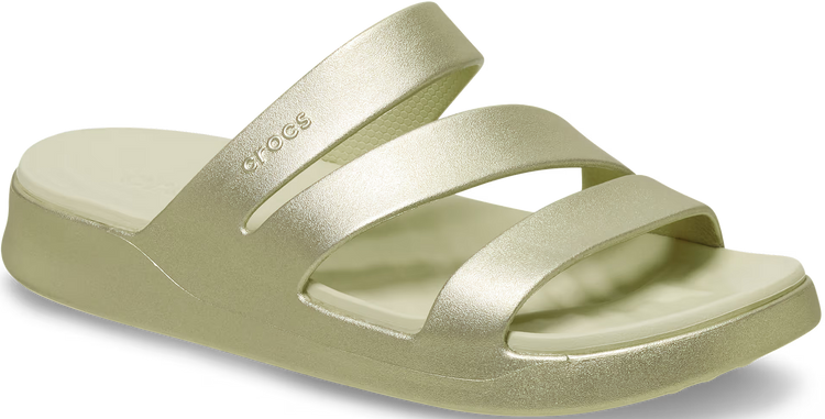 Crocs Women's Getaway Strappy Metallic Sandal