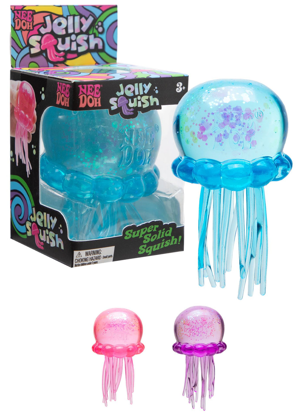 Needoh JellySquish Toy - Multiple Colors