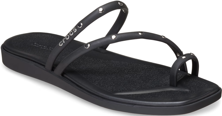 Crocs Women's Miami Toe Loop Studded Sandal