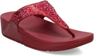 FitFlop Women's LULU Crystal-Mix Toe-Post Sandals