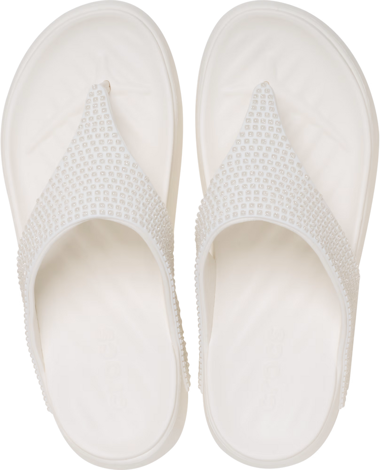 Crocs Women's Getaway Triangle Flip Gems Sandal
