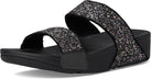 FitFlop Women's LULU Multi-Tonal Glitter Slides Wedge Sandal