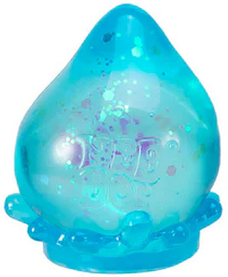 Needoh 3.25" Dream Drop Galatic Glow Sparkle Waterdrop Fidget Toy
