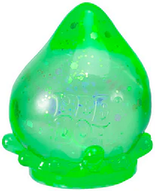 Needoh 3.25" Dream Drop Galatic Glow Sparkle Waterdrop Fidget Toy