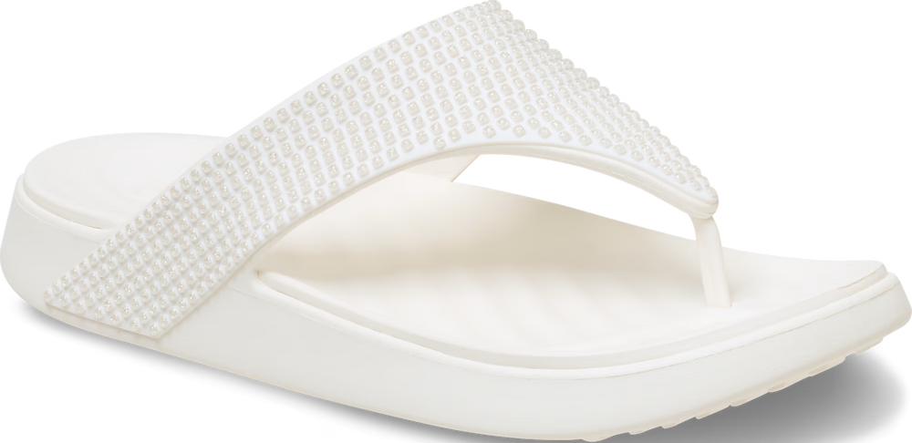 Crocs Women's Getaway Triangle Flip Gems Sandal