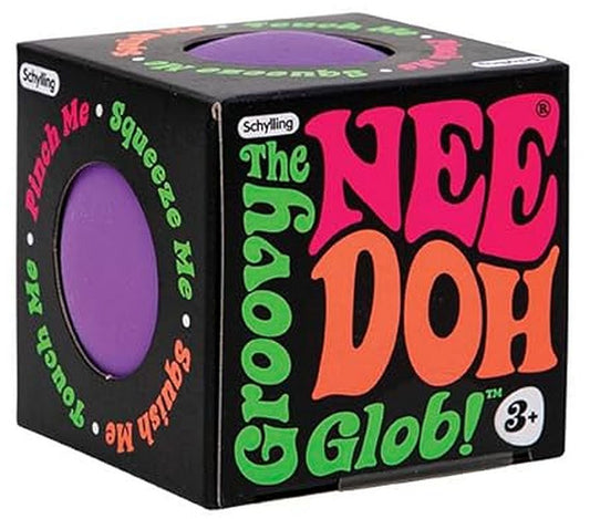 Needoh 1.5" Groovy Glob Sensory Fidget Toy - Assorted Colors - Ages 3 to Adult, 1 Count
