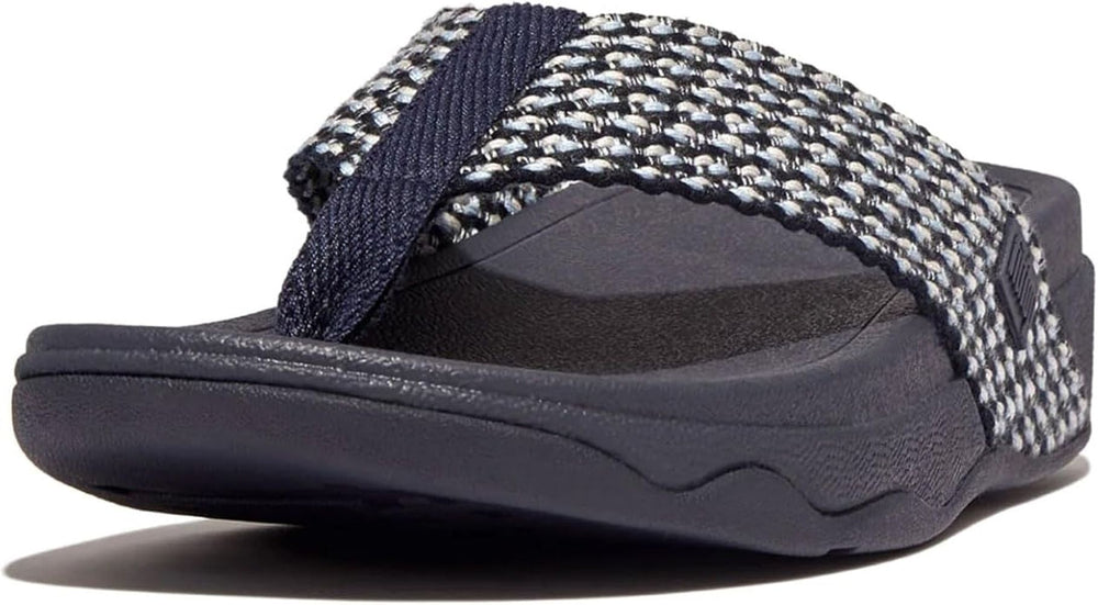 FitFlop Women's Surfa Multi-Tone Webbing Toe-Post Sandals