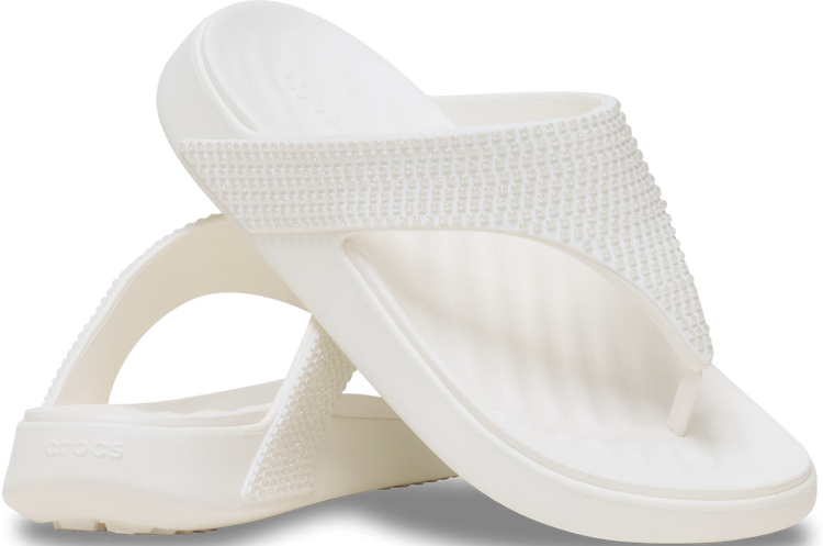 Crocs Women's Getaway Triangle Flip Gems Sandal