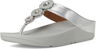 FitFlop Women's Fino Resin-Hoop Leather Toe-Post Sandals