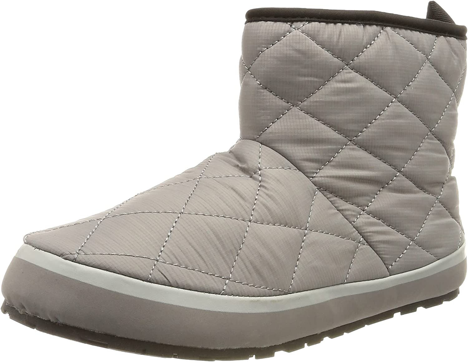 Women's Puffy Mid Light Grey Slipper