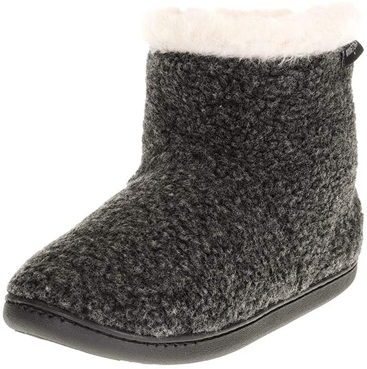 Minnentonka Women's Betty Faux Fur Slipper Boot