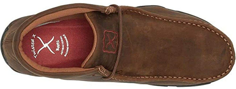 Twisted X Men's Chukka Leather Driving Moc Loafers