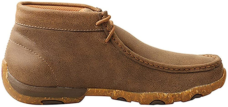 Twisted X Women's Chukka Driving Moc - Handcrafted Full-Grain Leather with Airmesh Lining - Women's Driving Mocs with Patented CellSole Footbed Technology, 7 M Bomber