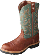 Twisted X Men's Saddle Vamp Pull-On Work Boot Steel Toe