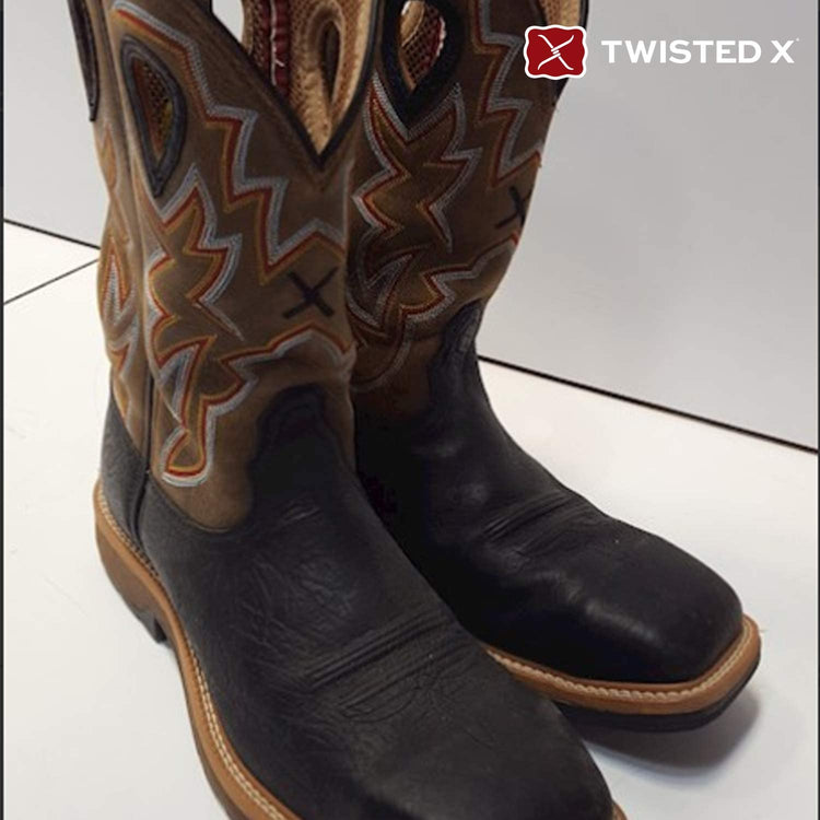 Twisted X Men's Steel Toe Western Work Boot
