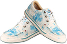 Twisted X Women's Kicks with ecoTweed Lining - Full-Grain Leather Fabric with Fashionable Textile Design - Slip-On Hooey Lopers Designed with ecoTweed Lining