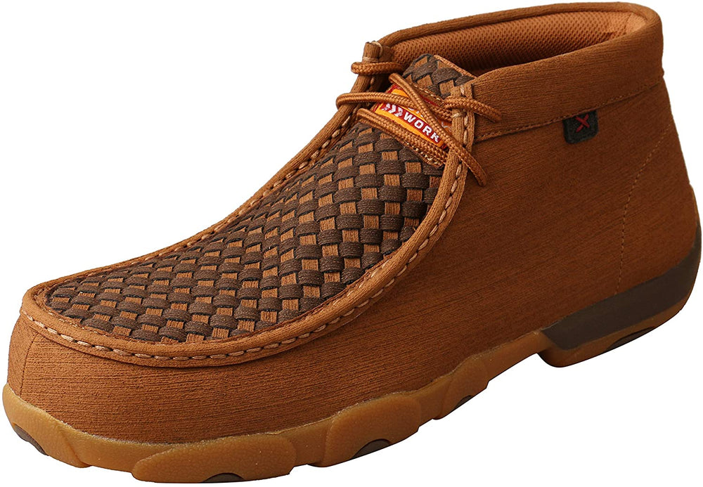 Twisted X Men's Work Chukka Driving Moc made with DuraTWX hybrid performance leather