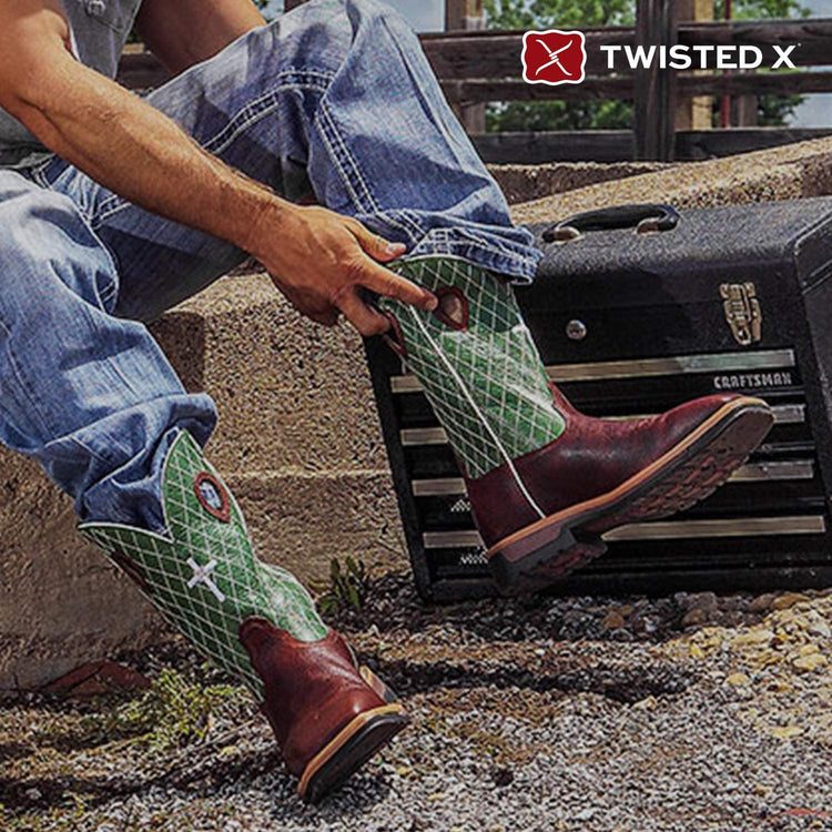 Twisted X Men's Steel Toe Western Work Boot
