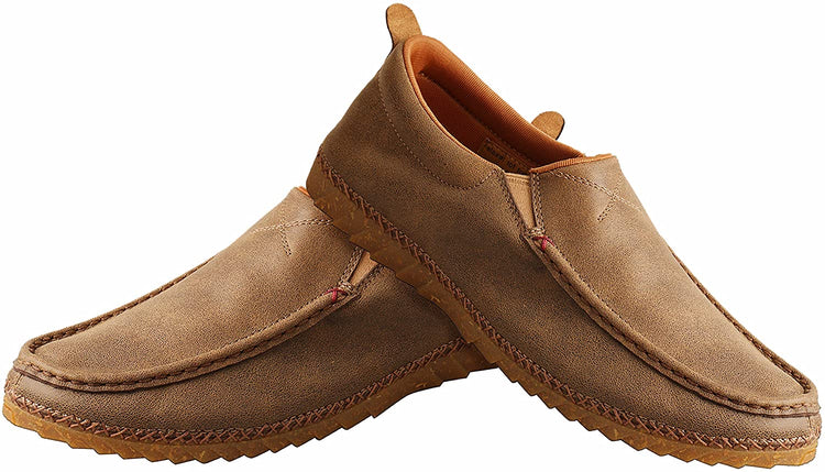 Twisted X Men'sSlip-On Zero-X Loafer - Handcrafted Bomber Casual Loafer Shoes
