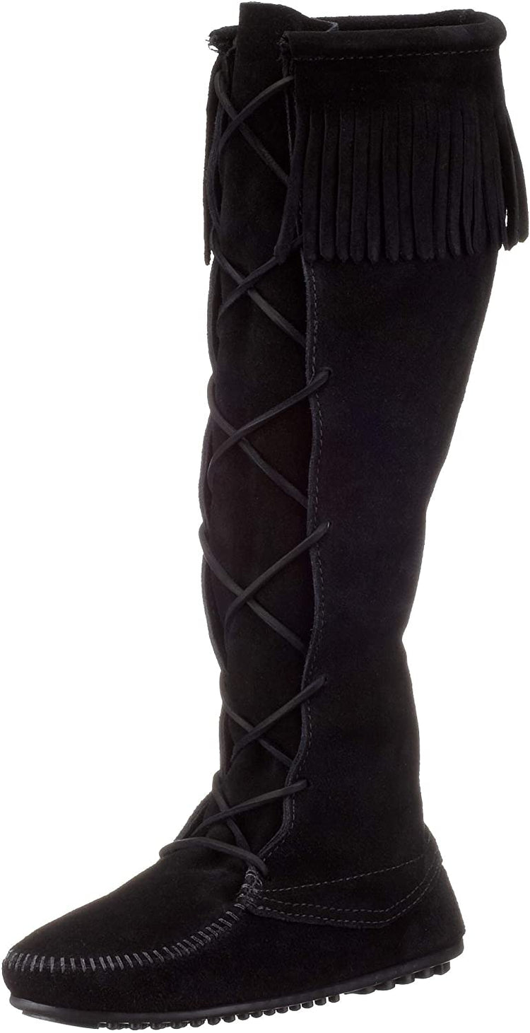 Minnetonka Women's Front Lace Knee High Boot