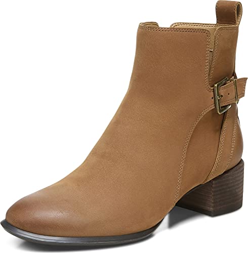 Vionic Women's Perry Sienna Leather Ankle Boot