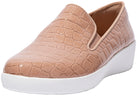 FitFlop Women's Superskate Patent Croc-Print Loafer