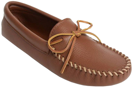 Minnetonka Men's Double Deerskin Softsole Moccasin